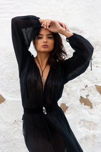 Crystal Goddess Maxi Dress - Audace Manifesto